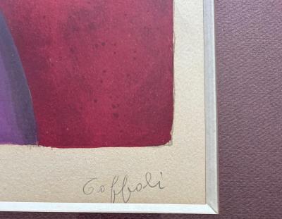 Louis Toffoli- femmes aux arums - Lithographie signée numérotée 2