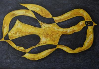 Georges BRAQUE : Mythologie, Le Cygne - Lithographie signée 2