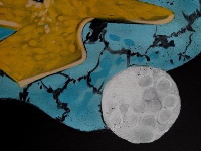 Georges BRAQUE : Oiseau au clair de lune - Lithographie signée 2