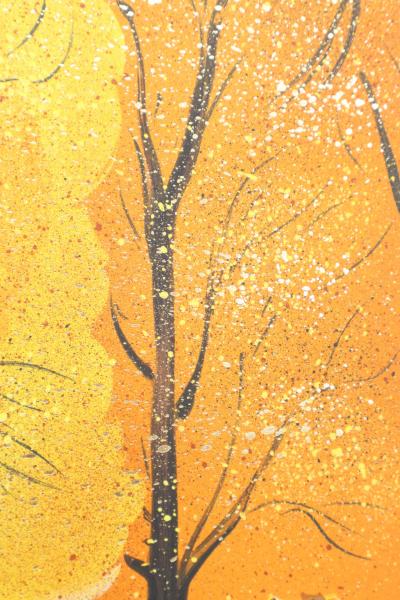 Serge LASSUS : Cavaliers en Automne, Lithographie originale signée 2