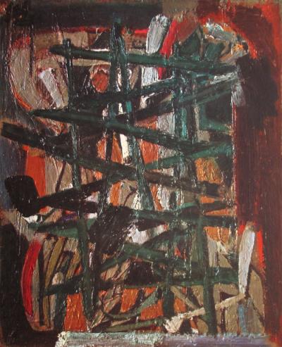 Nicolas DE STAËL (after) - Barrière, 1960 - Offset lithography 2