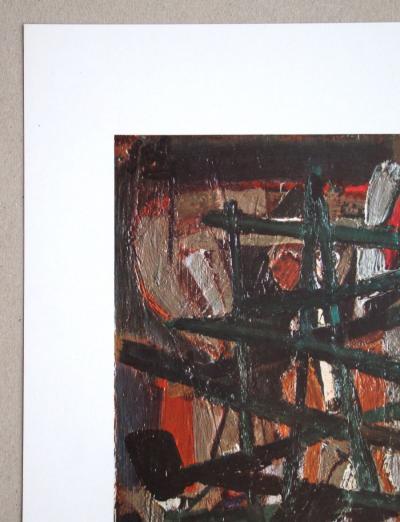 Nicolas DE STAËL (after) - Barrière, 1960 - Offset lithography 2