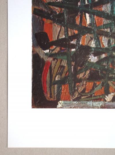 Nicolas DE STAËL (after) - Barrière, 1960 - Offset lithography 2
