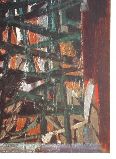 Nicolas DE STAËL (after) - Barrière, 1960 - Offset lithography 2