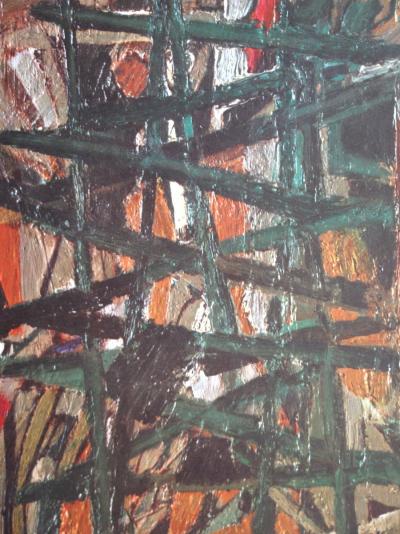 Nicolas DE STAËL (after) - Barrière, 1960 - Offset lithography 2