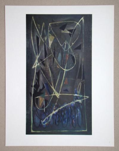 Nicolas DE STAËL (after) - Composition, 1960 - Offset lithography 2