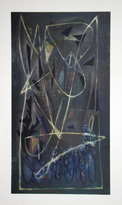 Nicolas DE STAËL (after) - Composition, 1960 - Offset lithography 2