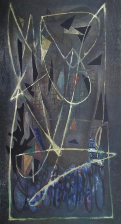 Nicolas DE STAËL (after) - Composition, 1960 - Offset lithography 2