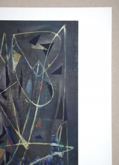 Nicolas DE STAËL (after) - Composition, 1960 - Offset lithography 2