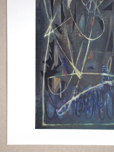 Nicolas DE STAËL (after) - Composition, 1960 - Offset lithography 2