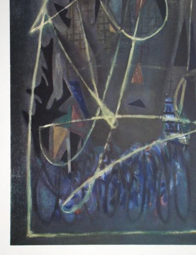 Nicolas DE STAËL (after) - Composition, 1960 - Offset lithography 2
