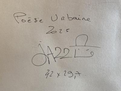 Jazzu - Poésie urbaine - Technique mixte sur papier 2