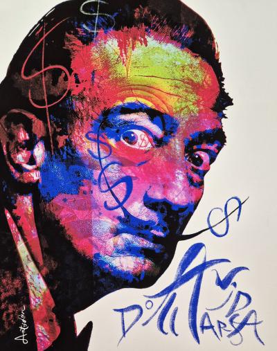 Pellarose - Avida Dollars (Salvador Dali) - Digigraphie originale signée 2