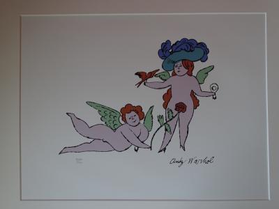 Andy WARHOL (d’après) - Angel - Granolithographie