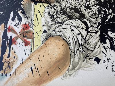 Salvador DALI - Don Quichotte, 1957, lithographie 2