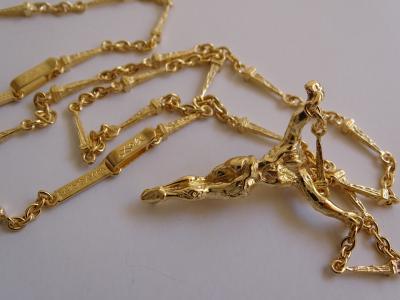 Salvador DALI (after) - Christ of Saint John of the Cross - Necklace and bracelet 2