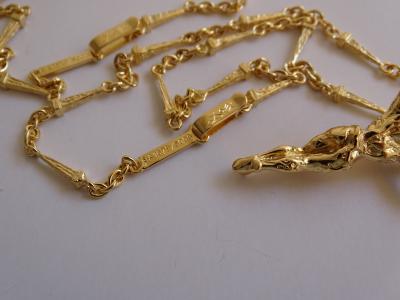 Salvador DALI (after) - Christ of Saint John of the Cross - Necklace and bracelet 2