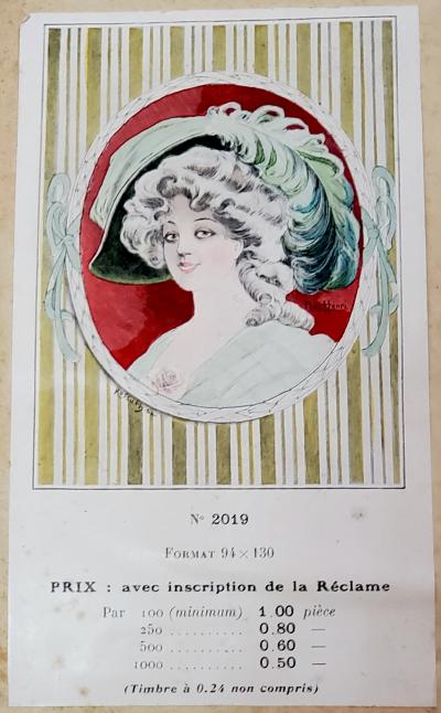 Paolo Henri, affiche lithographique originale, Edition Kossuth vers 1895 2
