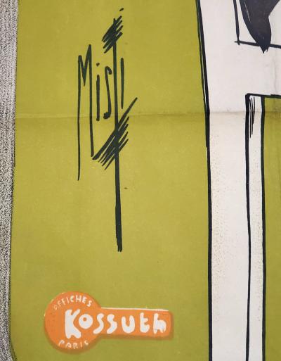 Ferdinand Mifliez Misti, affiche lithoraphique  vers 1906 2