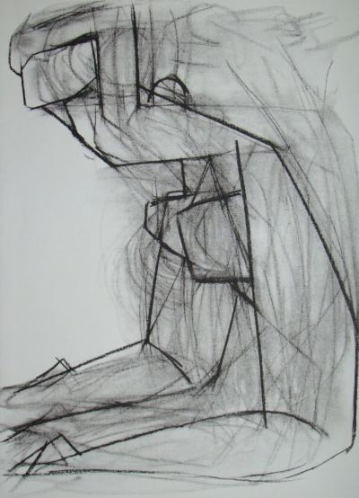 Henri MATISSE (después) - Dibujo de estudio, 1981 - Litografía 2