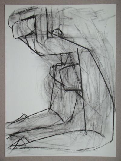 Henri MATISSE (después) - Dibujo de estudio, 1981 - Litografía 2