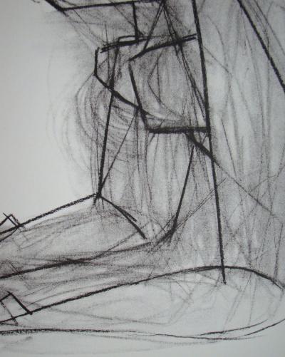 Henri MATISSE (después) - Dibujo de estudio, 1981 - Litografía 2