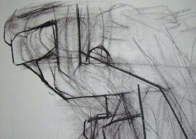 Henri MATISSE (después) - Dibujo de estudio, 1981 - Litografía 2