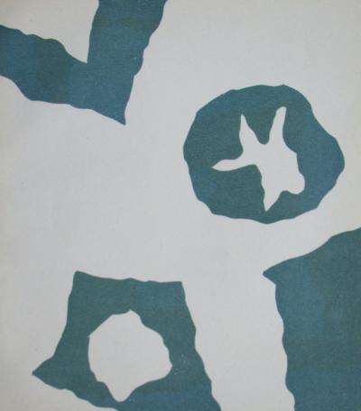 Jean Hans ARP - Configuration II., 1949 - Original woodcut 2
