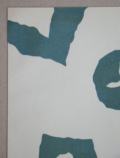 Jean Hans ARP - Configuration II., 1949 - Original woodcut 2