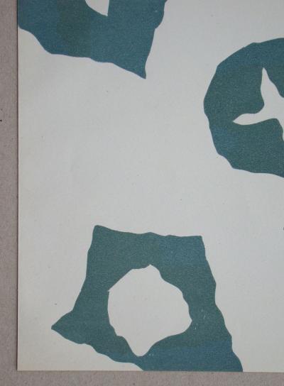 Jean Hans ARP - Configuration II., 1949 - Original woodcut 2