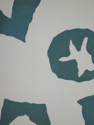 Jean Hans ARP - Configuration II., 1949 - Original woodcut 2