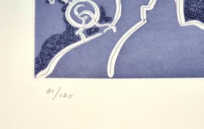André Masson, Cheval de Troie (l’Odyssée), eau-forte, 1978 2