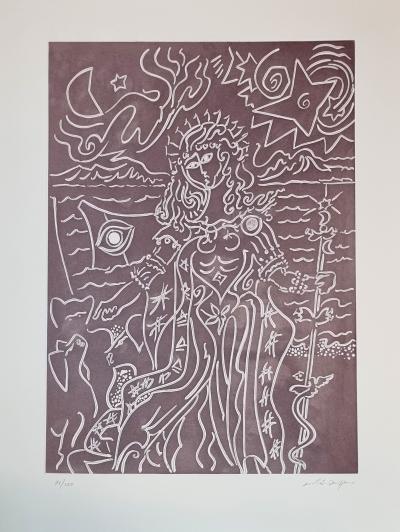 André Masson, Circé (l’Odyssée), eau-forte, 1978 2