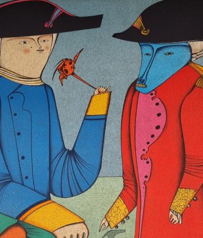 Mikhail Chemiakine, Carnaval, lithographie E.A., vers 1970 2