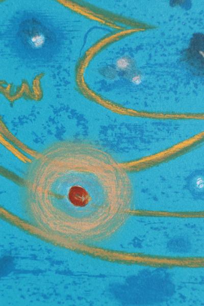 André VERDET : La vision du Paradis, Lithographie originale signée 2