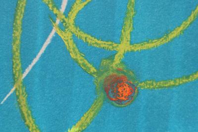 André VERDET : La collusion, Lithographie originale signée 2