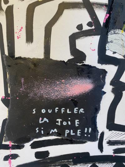 Jazzu . souffler la joie . techniques mixtes 2025 2