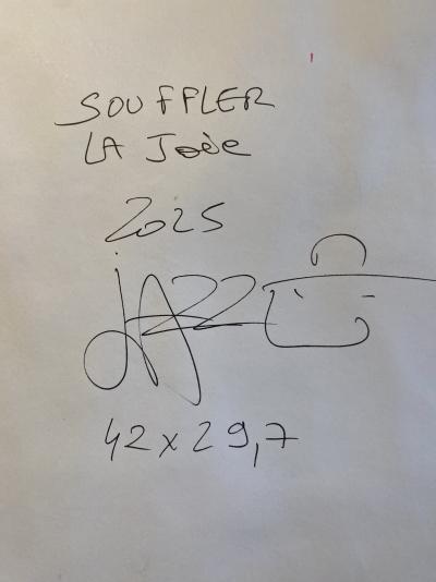 Jazzu . souffler la joie . techniques mixtes 2025 2