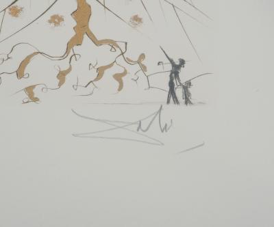 Salvador Dali - L’étoile de Bethlehem, 1971 - Gravure originale signée 2