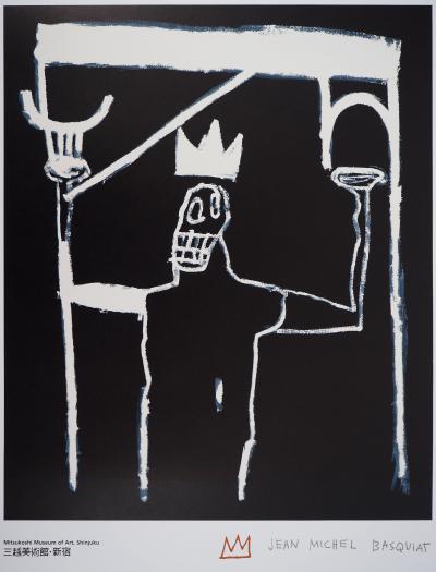 Jean-Michel Basquiat - Le roi, 1997 - Lithographie signée 2