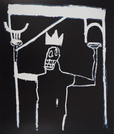 Jean-Michel Basquiat - Le roi, 1997 - Lithographie signée 2