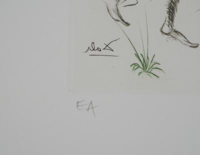 Salvador Dali  - Shakespeare : Henry V, 1971 - Gravure originale signée 2