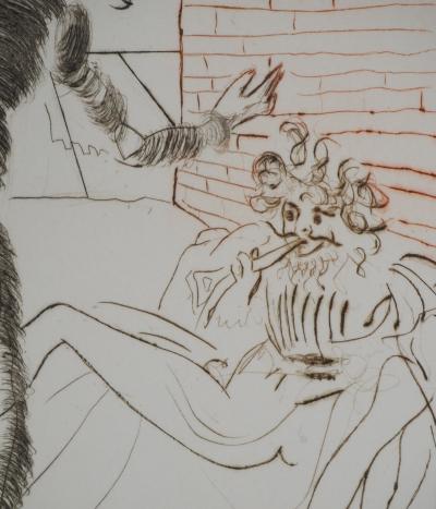 Salvador Dali  - Shakespeare : Henry V, 1971 - Gravure originale signée 2