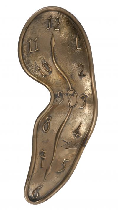 Salvador Dali - La Montre Molle, c. 1970 - Signée dans le bronze 2