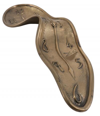 Salvador Dali - La Montre Molle, c. 1970 - Signée dans le bronze 2
