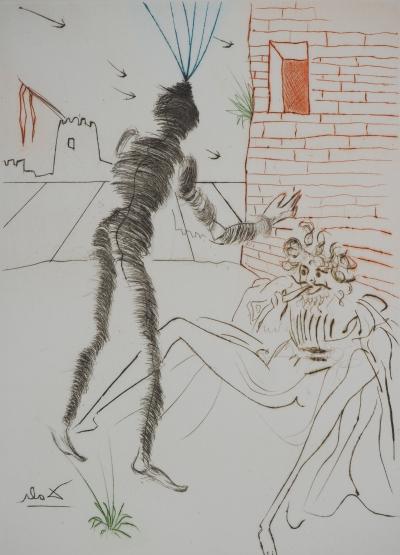 Salvador Dali  - Shakespeare : Henry V, 1971 - Gravure originale signée 2