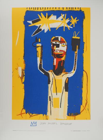 Jean-Michel Basquiat - Signe de bienvenue (Welcoming Jeers), 1997 - Lithographie signée 2