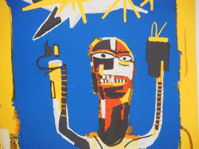 Jean-Michel Basquiat - Signe de bienvenue (Welcoming Jeers), 1997 - Lithographie signée 2