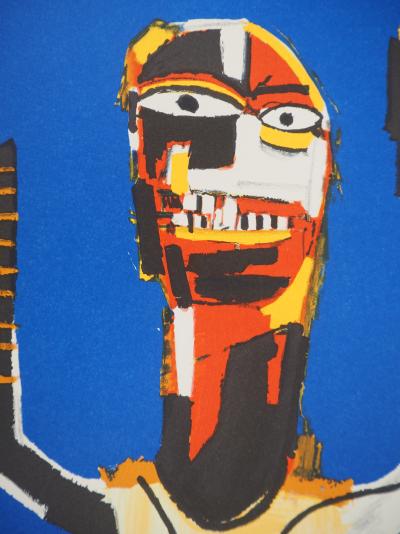Jean-Michel Basquiat - Signe de bienvenue (Welcoming Jeers), 1997 - Lithographie signée 2