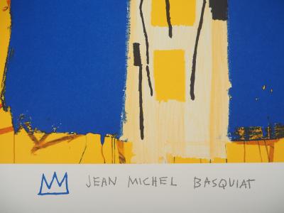 Jean-Michel Basquiat - Signe de bienvenue (Welcoming Jeers), 1997 - Lithographie signée 2